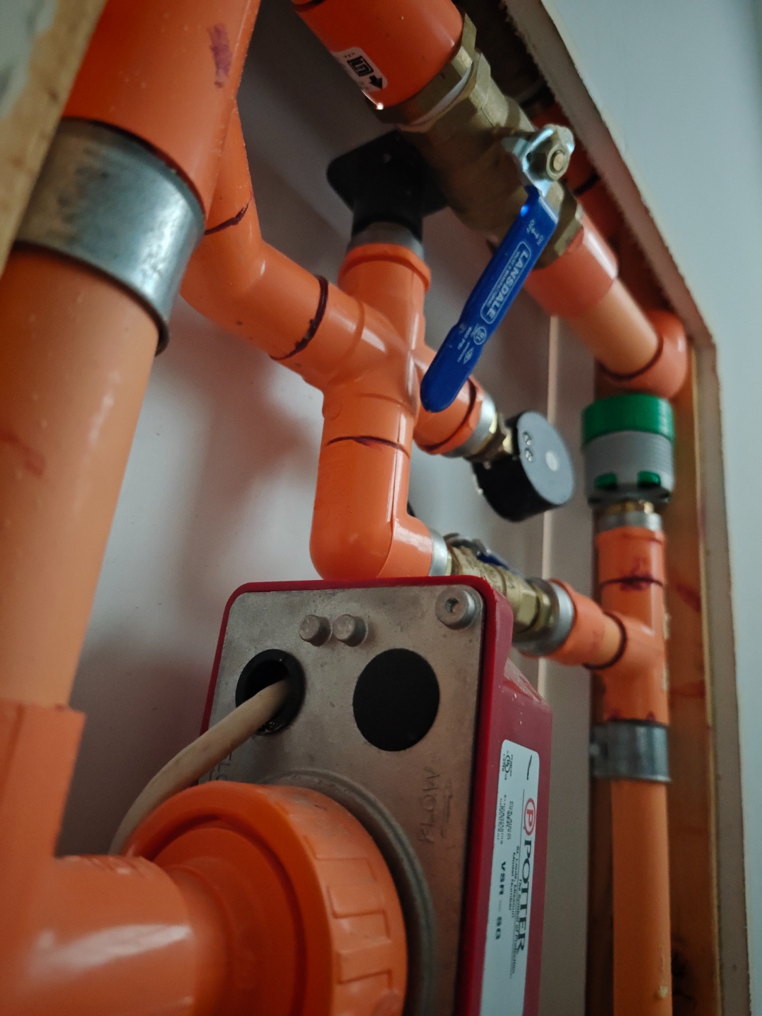 CPVC fire protection pipe system
